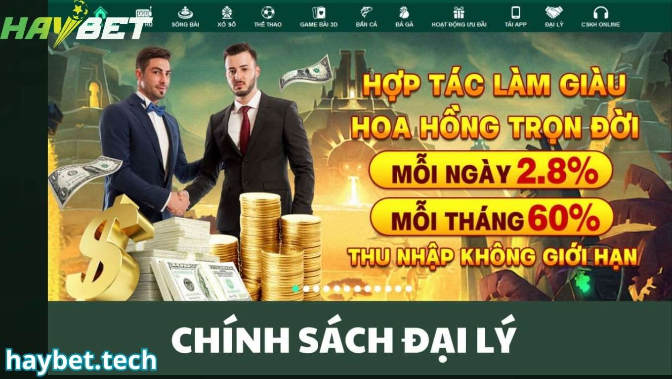 Giới thiệu chương trình đại lý HAYBET