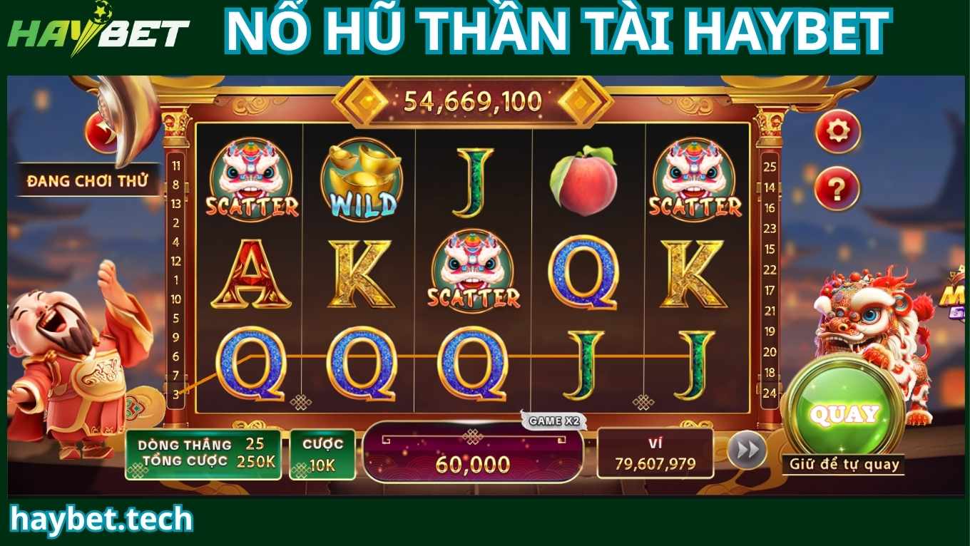 Giới thiệu game nổ hũ thần tài HAYBET